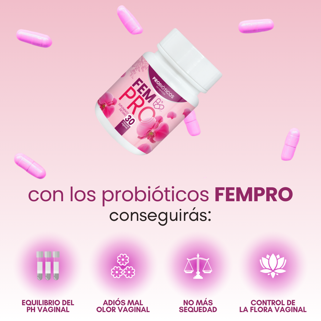 FEM PRO™ - Probióticos femeninos