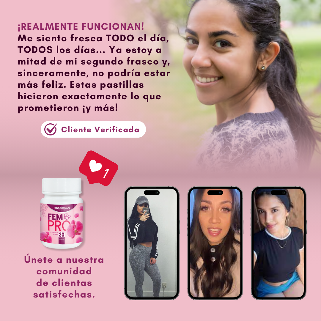 FEM PRO™ - Probióticos femeninos